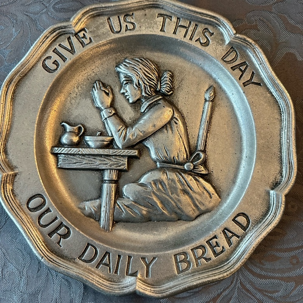 Pewter Plate